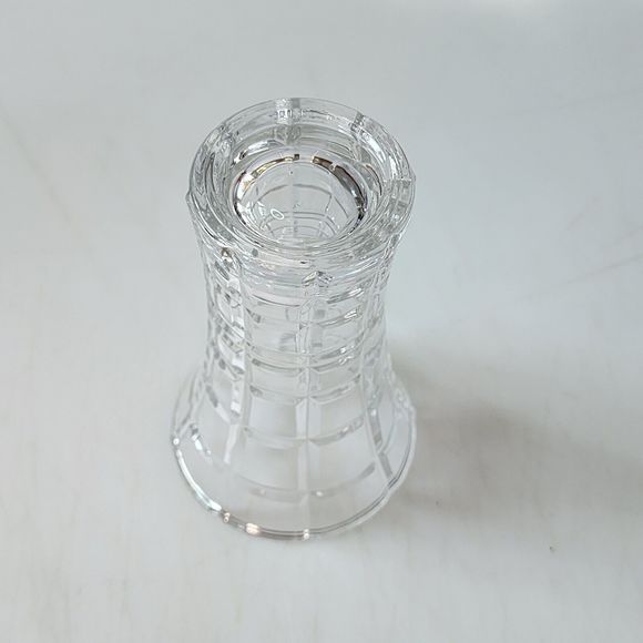 Vintage Crystal Clear Bud‎ Vase 4.7x2.7inch Japan - Picture 7 of 13